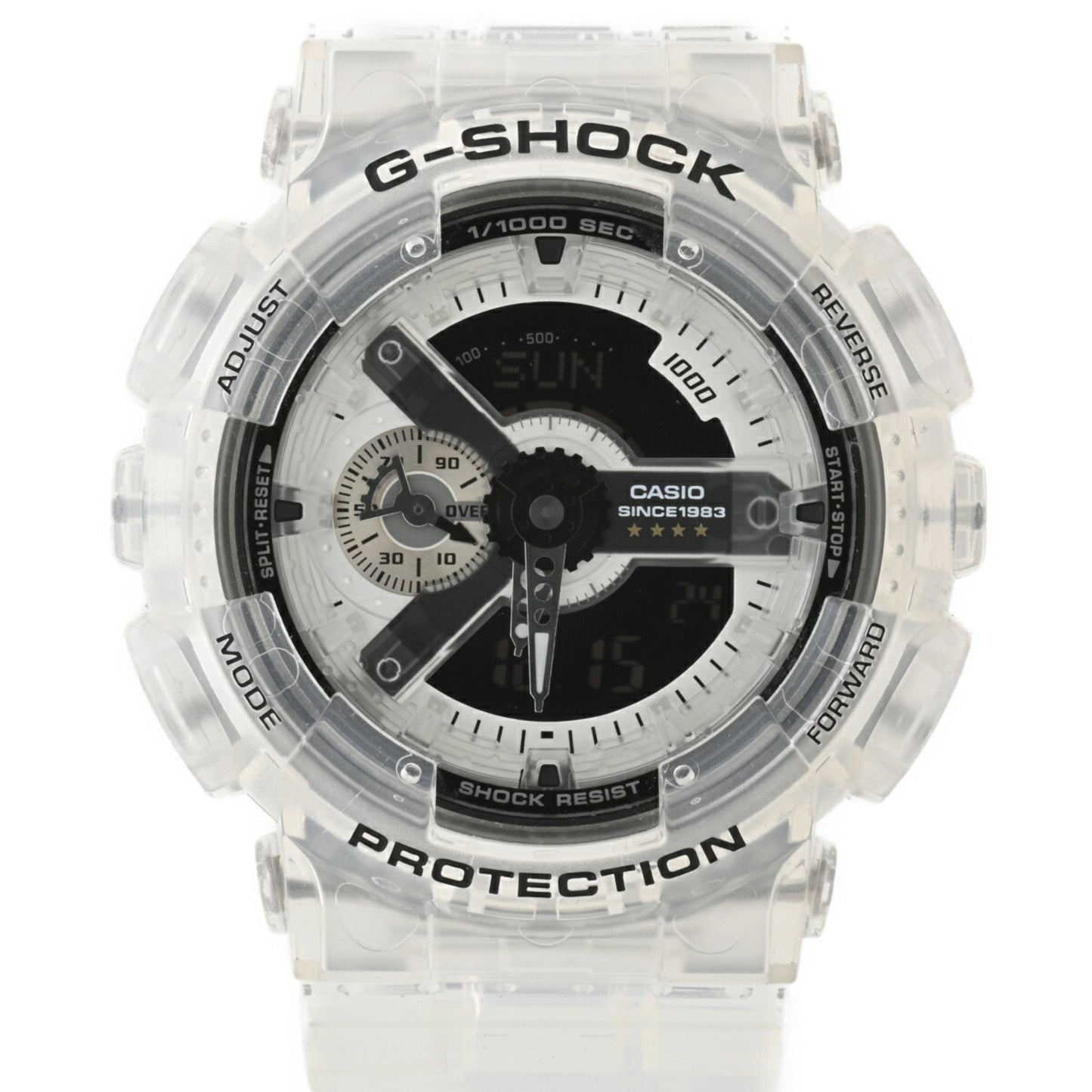 Casio G-Shock 40Th Anniversary Model Ga-114Rx-7Ajf Clear Quartz A-156980