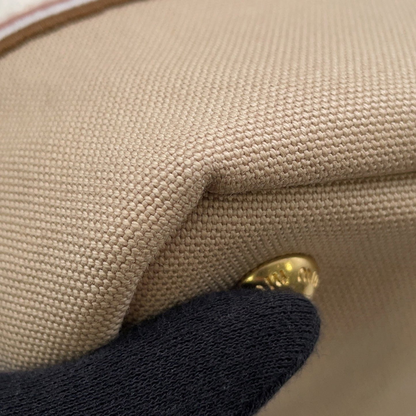 Miu Miu Miu Canvas Handbag 5Ba253 2-Way Shoulder Bag