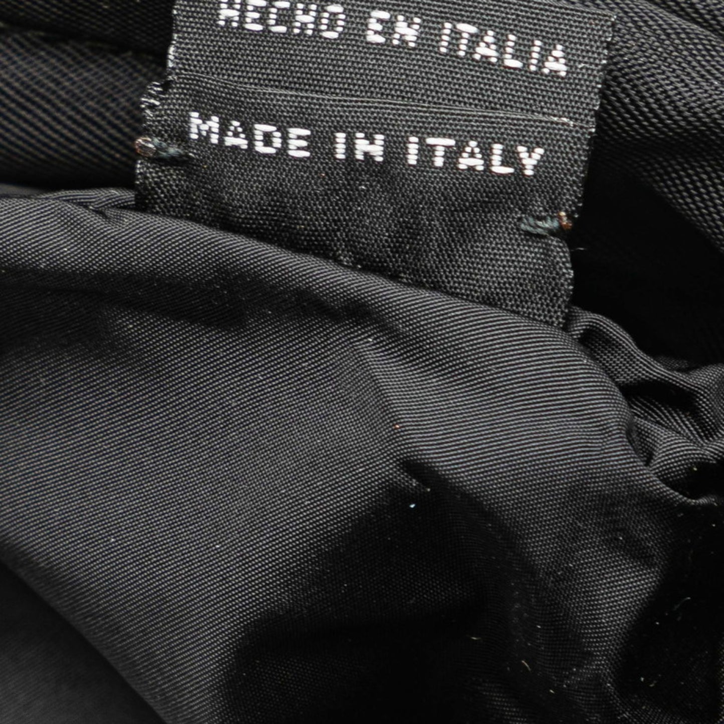 Prada Triangle Logo Plate Body Bag/Waist Bag Belt: 100 40 2Cm212 Black Nylon Leather