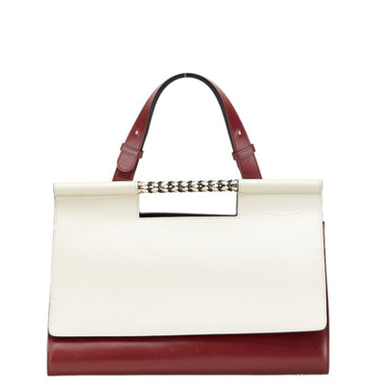 Bvlgari Serpenti Scaglie Top Handle Handbag In Red