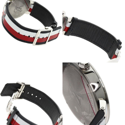 Louis Vuitton Q1D Tambour Kim Jones Limited Edition Watch Stainless Steel Leather