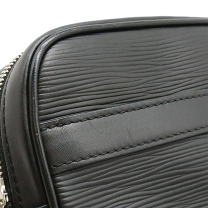 Louis Vuitton Epi Danube Pm Nm Shoulder Bag Pochette Leather Noir Black M51694