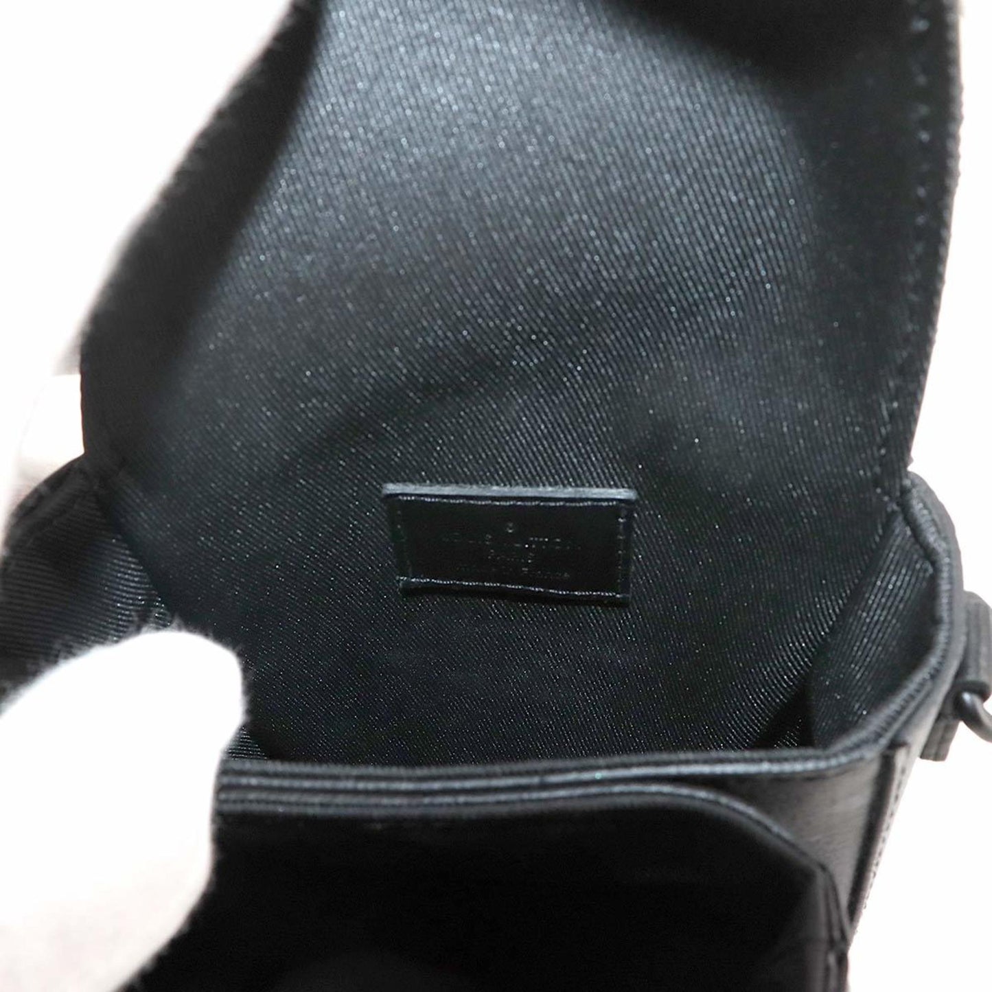 Louis Vuitton Monogram Eclipse S-Lock Vertical Wearable Wallet Shoulder Bag M82252 Rfid