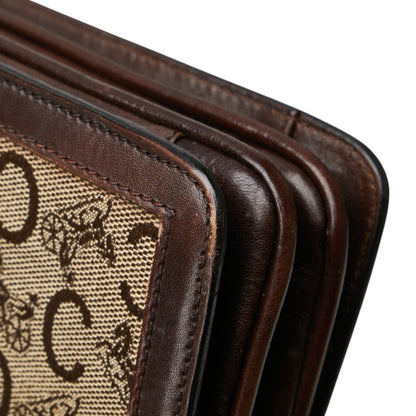 Celine C Macadam One-Shoulder Bag In Brown Canvas