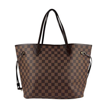 Louis Vuitton Damier Neverfull Mm Shoulder Bag Tote In Brown