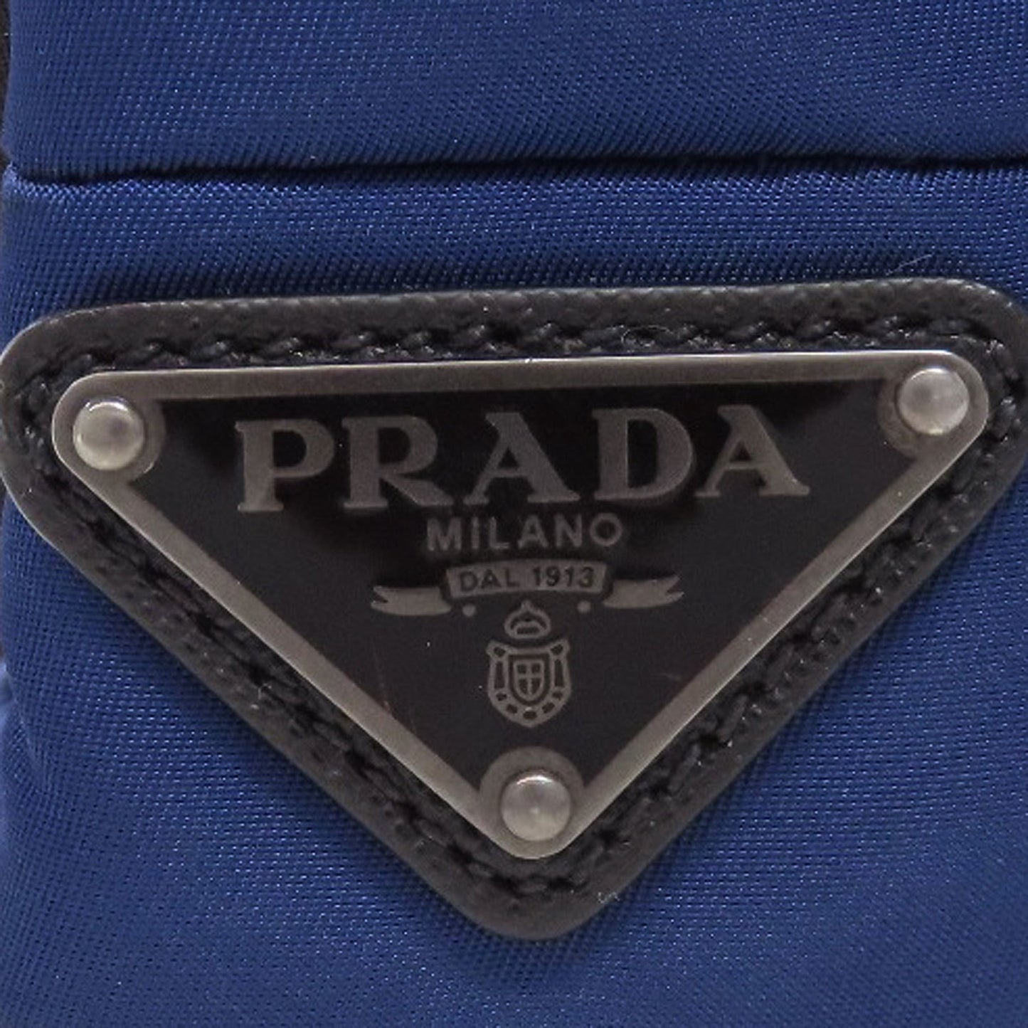 Prada Logo Hardware Body Bag Nylon Material