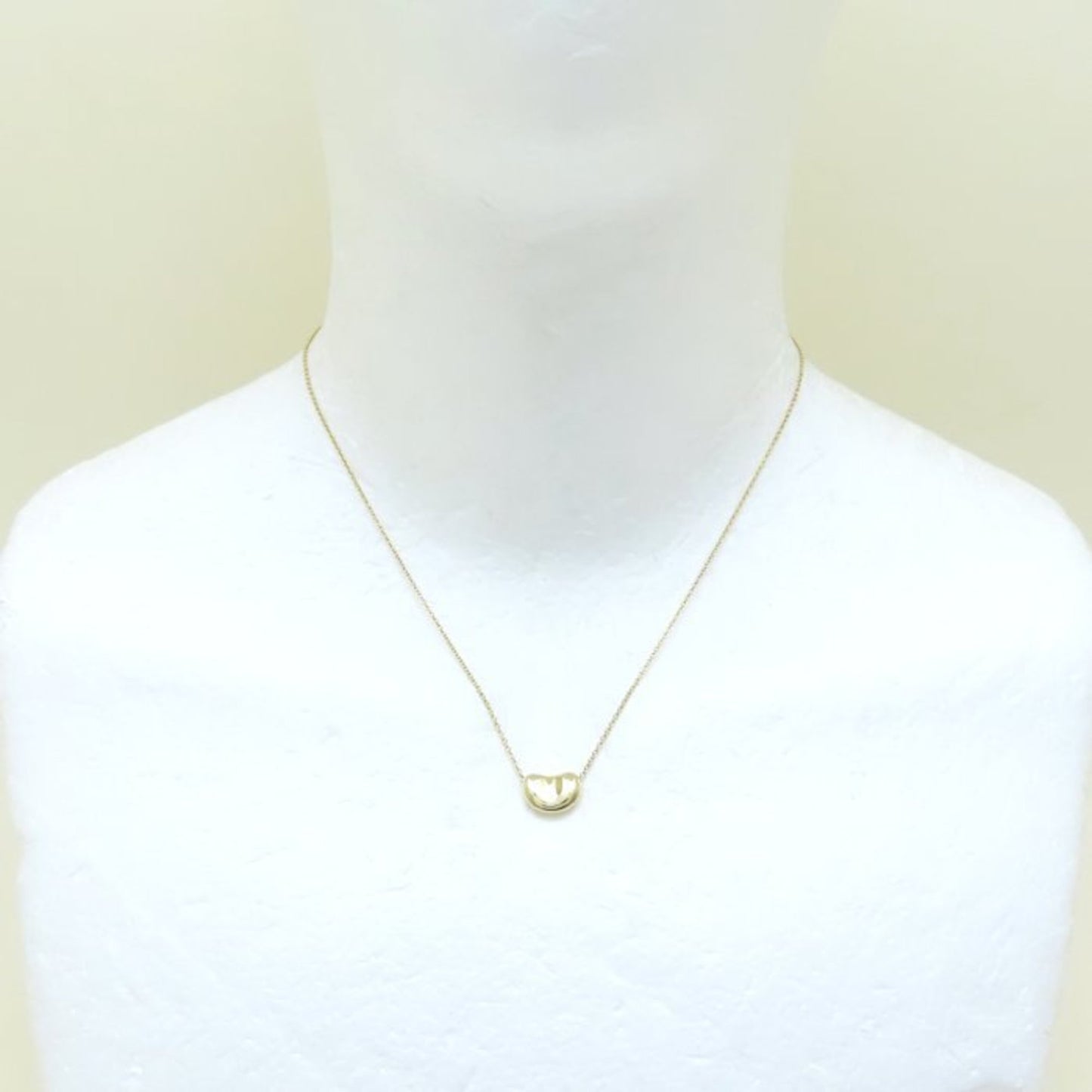 Tiffany & Co. Tiffany Bean Necklace By Elsa Peretti In 18K Yellow Gold For Women