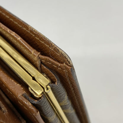 Louis Vuitton Monogram Porte Monnaie Bi-Fold Wallet M61663 Brown