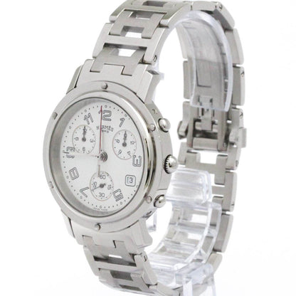 Hermes Clipper Chronograph Steel Quartz