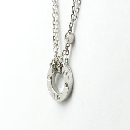 Cartier Love Circle Necklace B7219400 White Gold (18K) Diamond Men