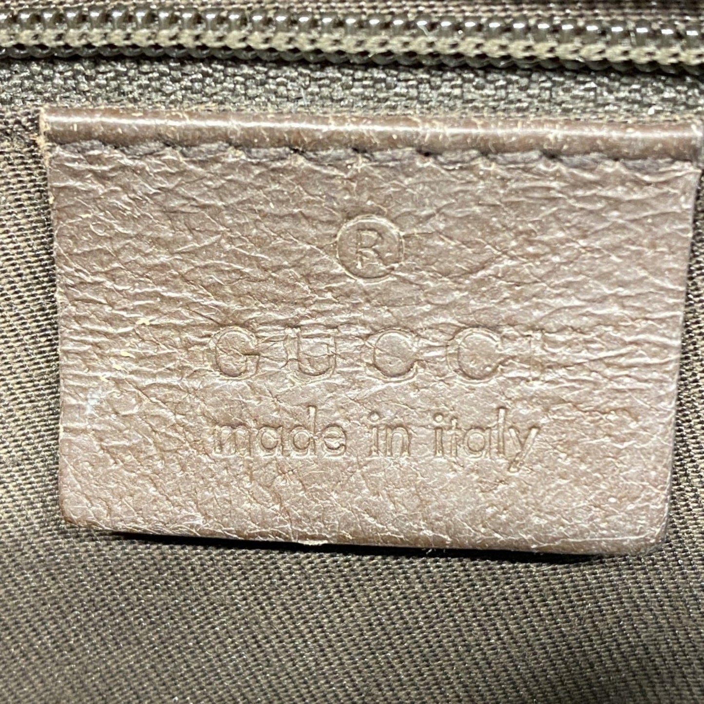 Gucci Waist Bag Gg Canvas 131236 Brown