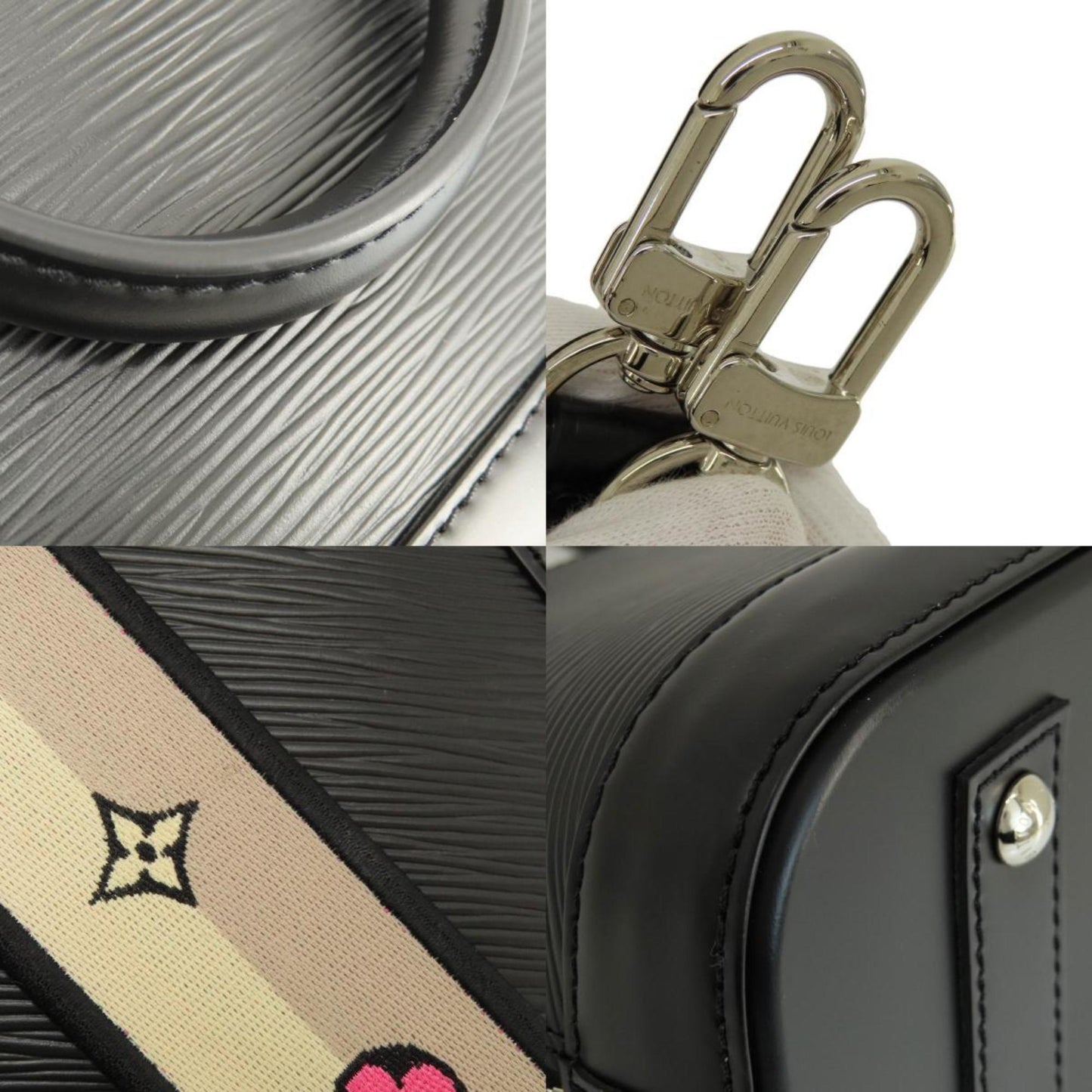 Louis Vuitton Alma Bb Handbag Epi Leather