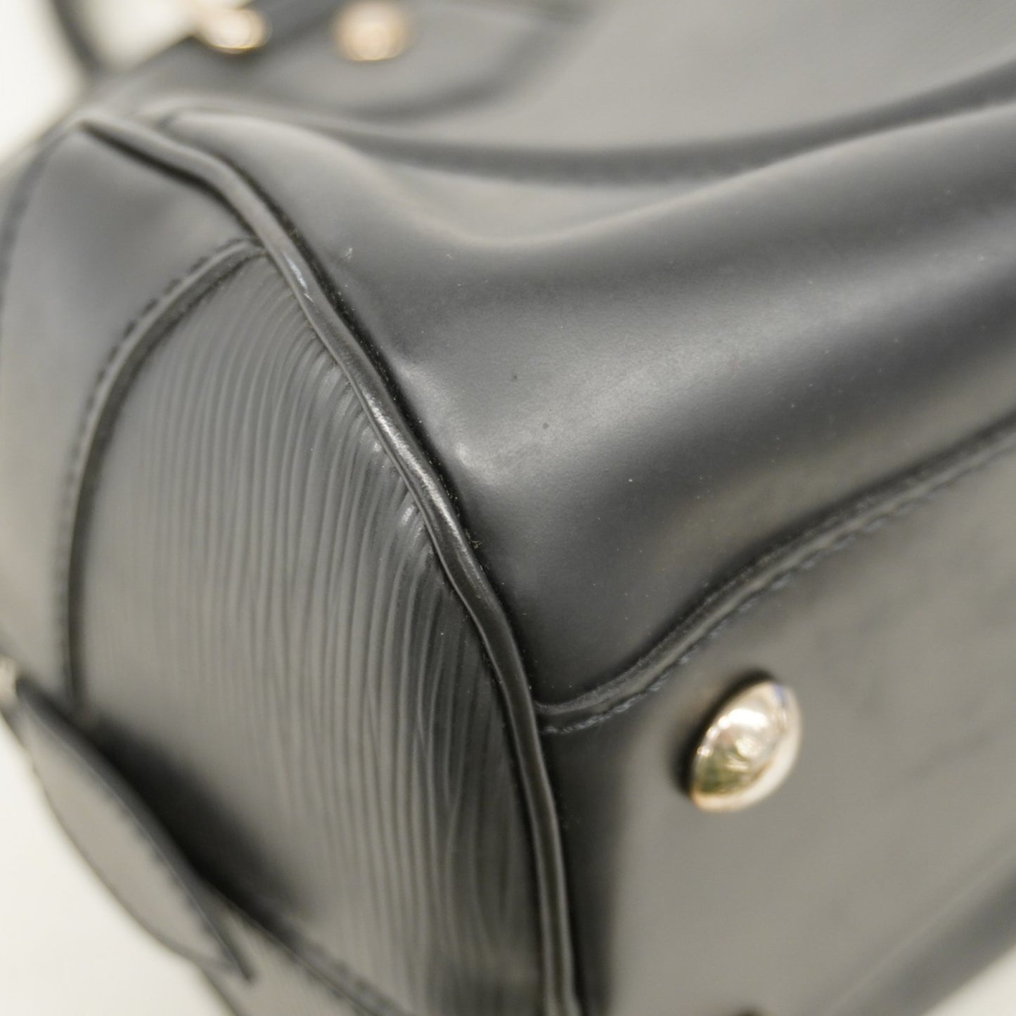 Louis Vuitton Epi Bowling Montaigne Pm Handbag M59322 Noir