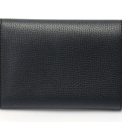 Loewe Anagram Vertical Wallet Small C821S33X01 Grained Calf Leather Black S-158506