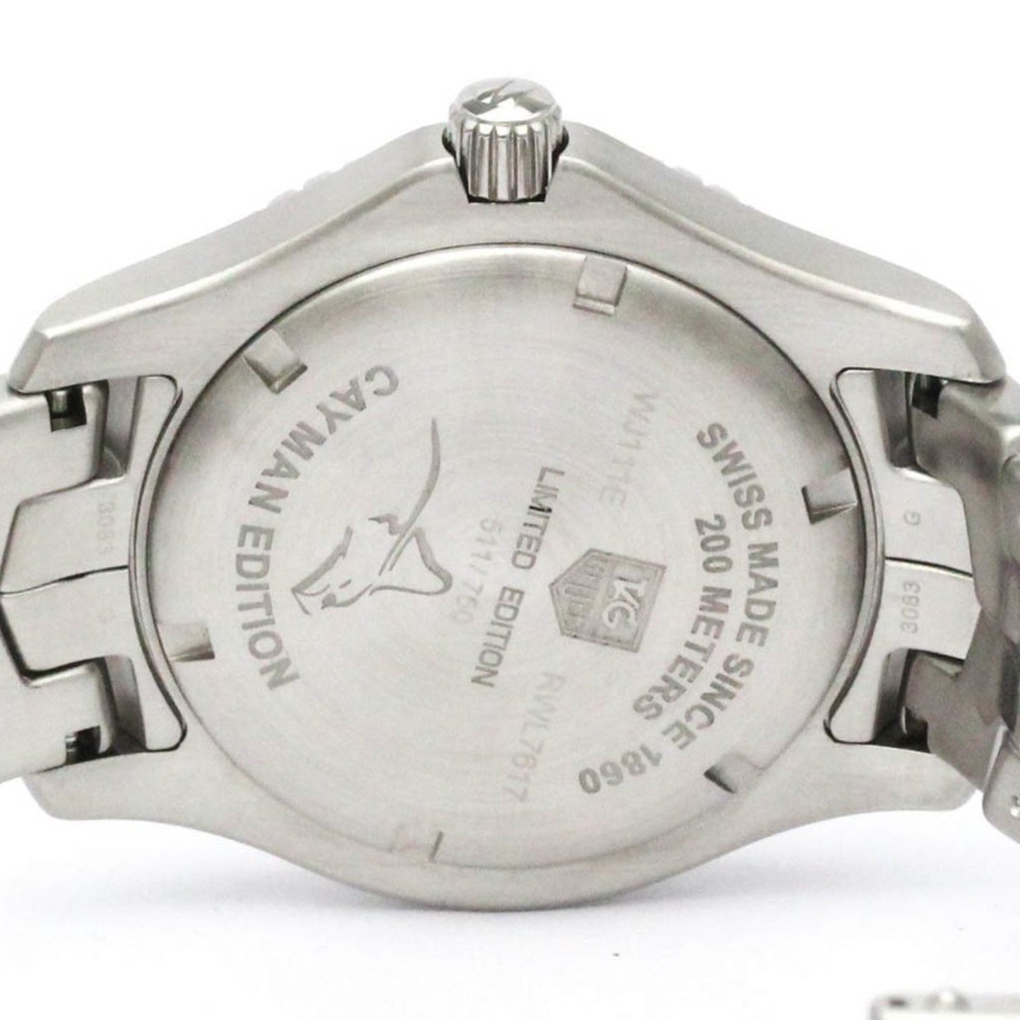 Tag Heuer Link Cayman Islands Edition Ltd Watch Wj111E Polished