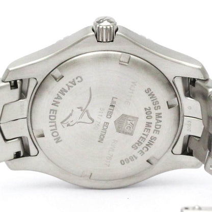 Tag Heuer Link Cayman Islands Edition Ltd Watch Wj111E Polished