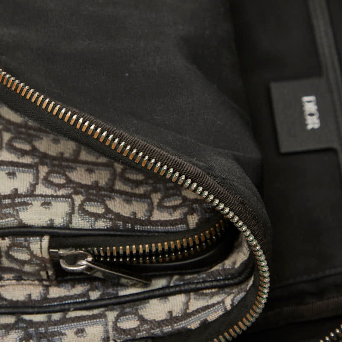 Christian Dior Dior Oblique Trotter Crossbody Shoulder Bag In Beige