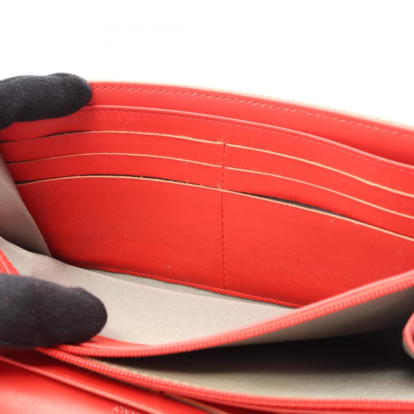 Chanel Coco Mark Bifold Long Wallet In Grained Calfskin Leather