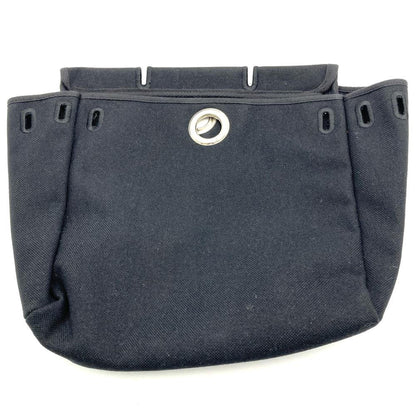 Hermes Herms Airbag Pm Canvas Shoulder Bag/Handbag In Black