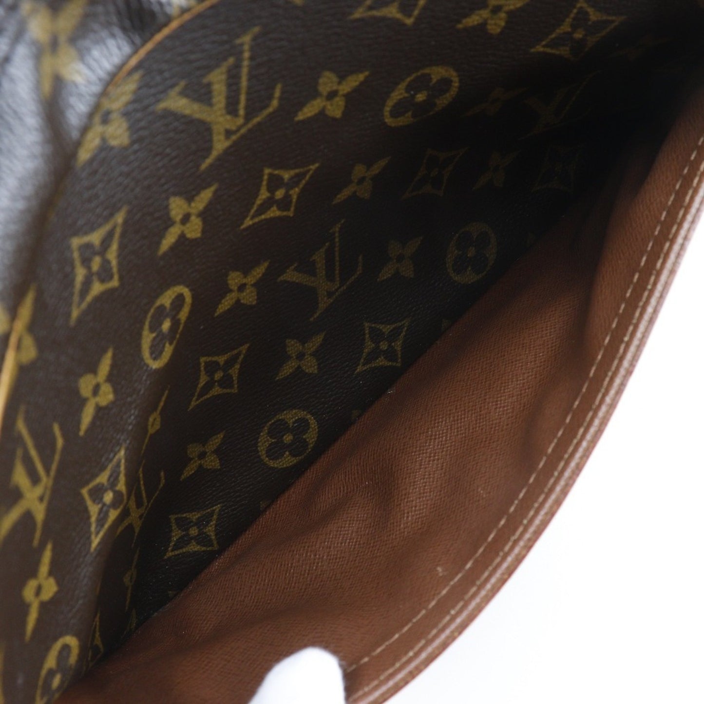 Louis Vuitton Trocadero 27 Shoulder Bag M51274 Monogram Canvas 2007 Brown Mb0047 A5