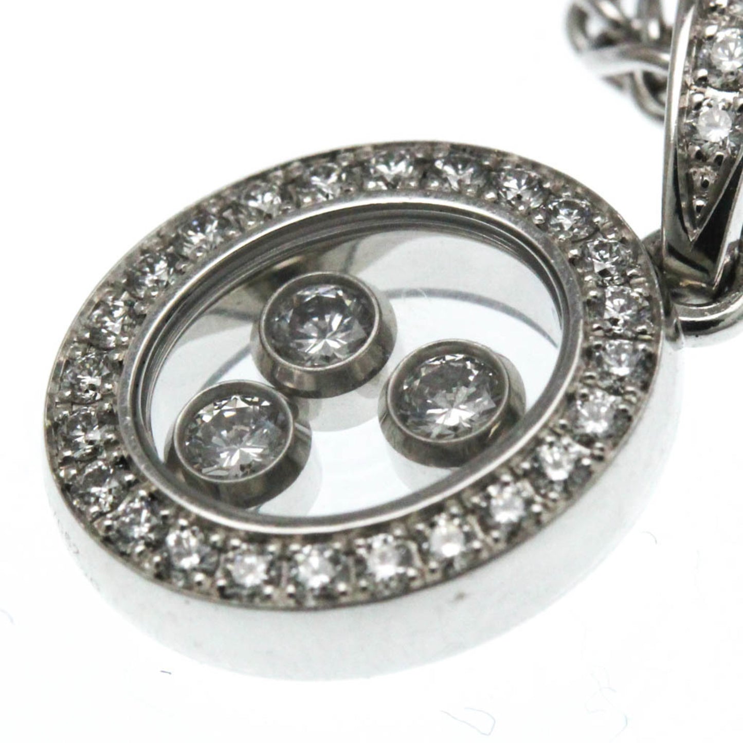 Chopard Happy Diamonds Necklace 79/2073-20 White Gold (18K) Diamond Women