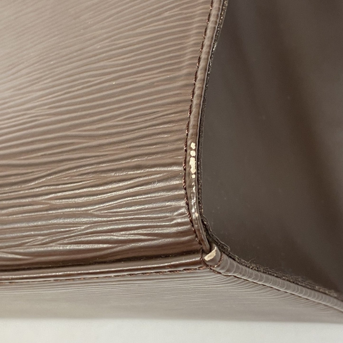 Louis Vuitton Epi Croisette Pm Tote Bag M5249D Mocha