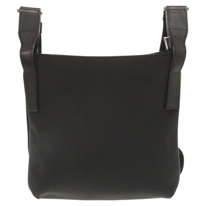 Gucci 122793 Canvas Leather Black Shoulder Bag 0717Gucci