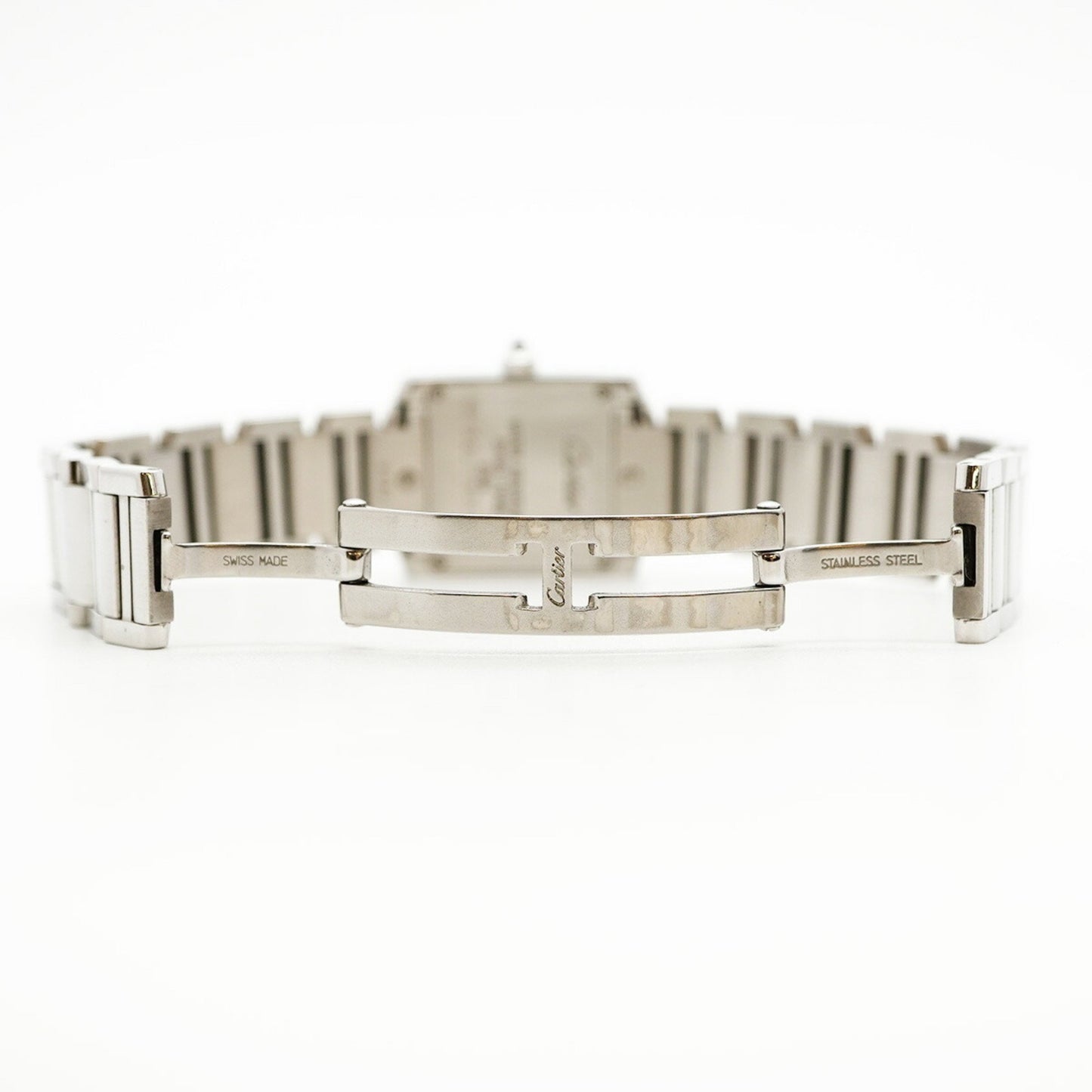 Cartier Tank Franaise Sm W51008Q3 White Dial