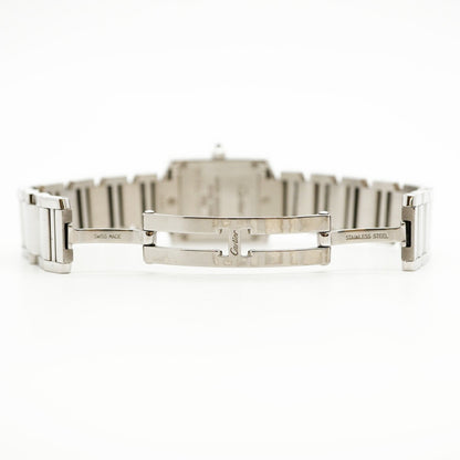 Cartier Tank Franaise Sm W51008Q3 White Dial