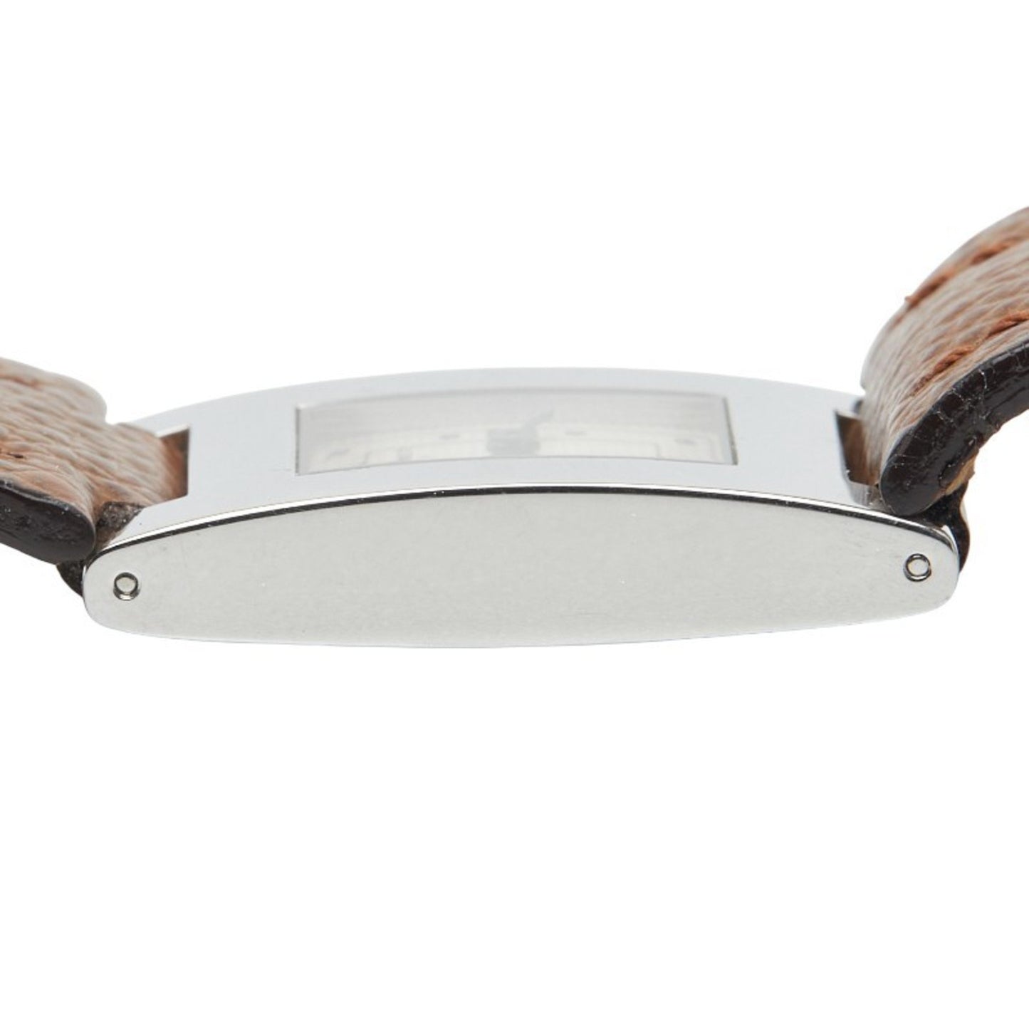 Chaumet Style Rectangle Quartz Watch With Silver Dial