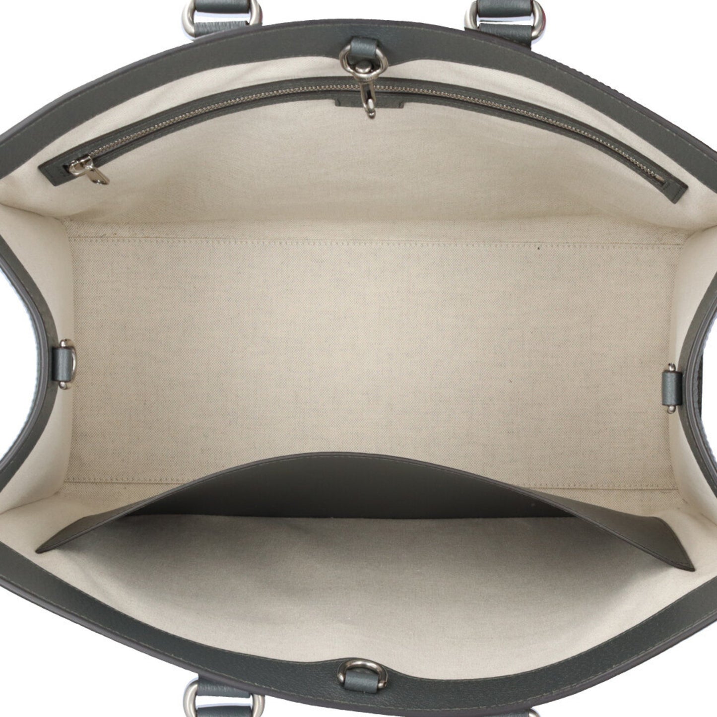 Gucci Large Ophidia Tote Bag In Gg Supreme Canvas (724665) - Gray