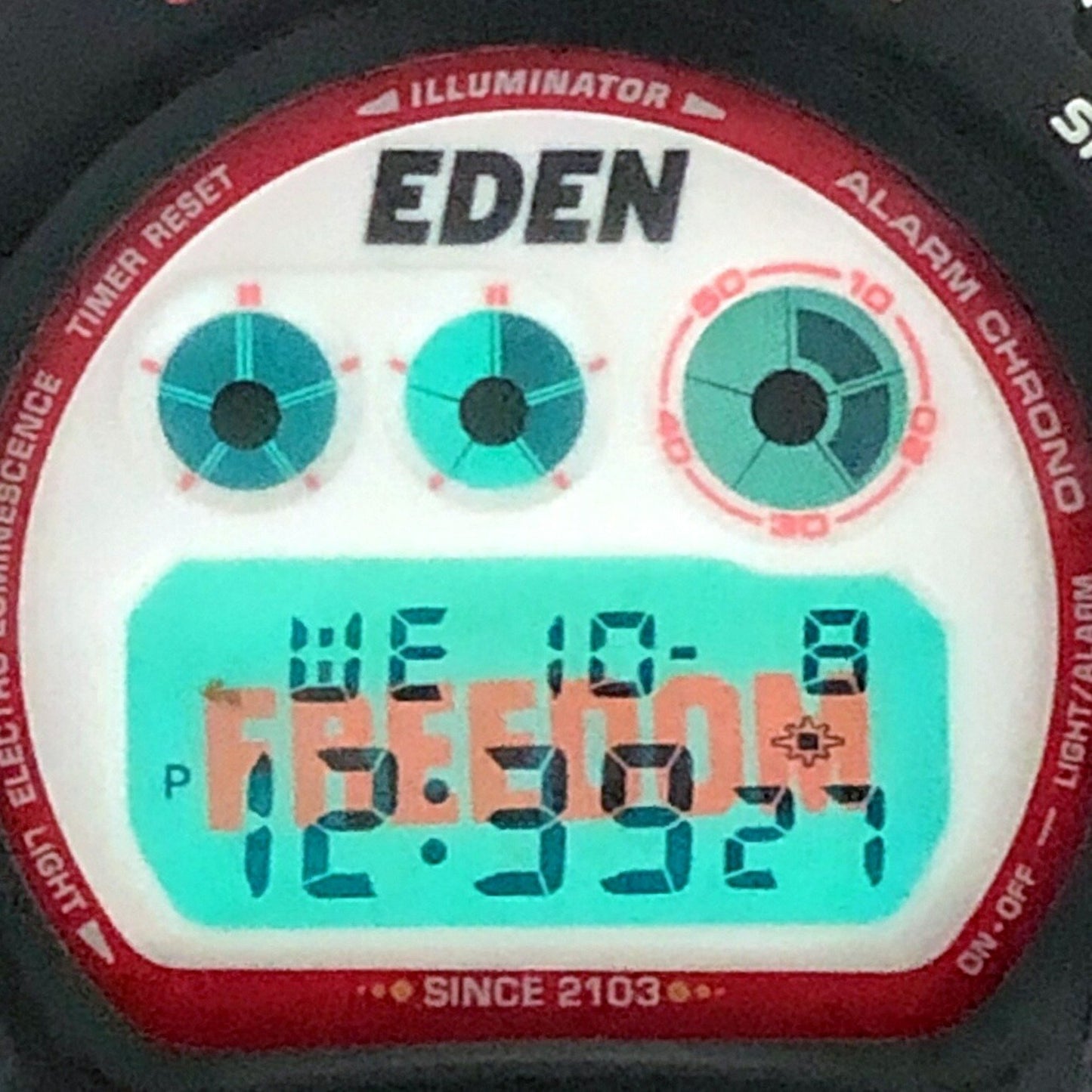 G-Shock Casio Dw-6900 Freedom Project Eden Model Wristwatch. Nissin Foods Cup Noodles 35Th