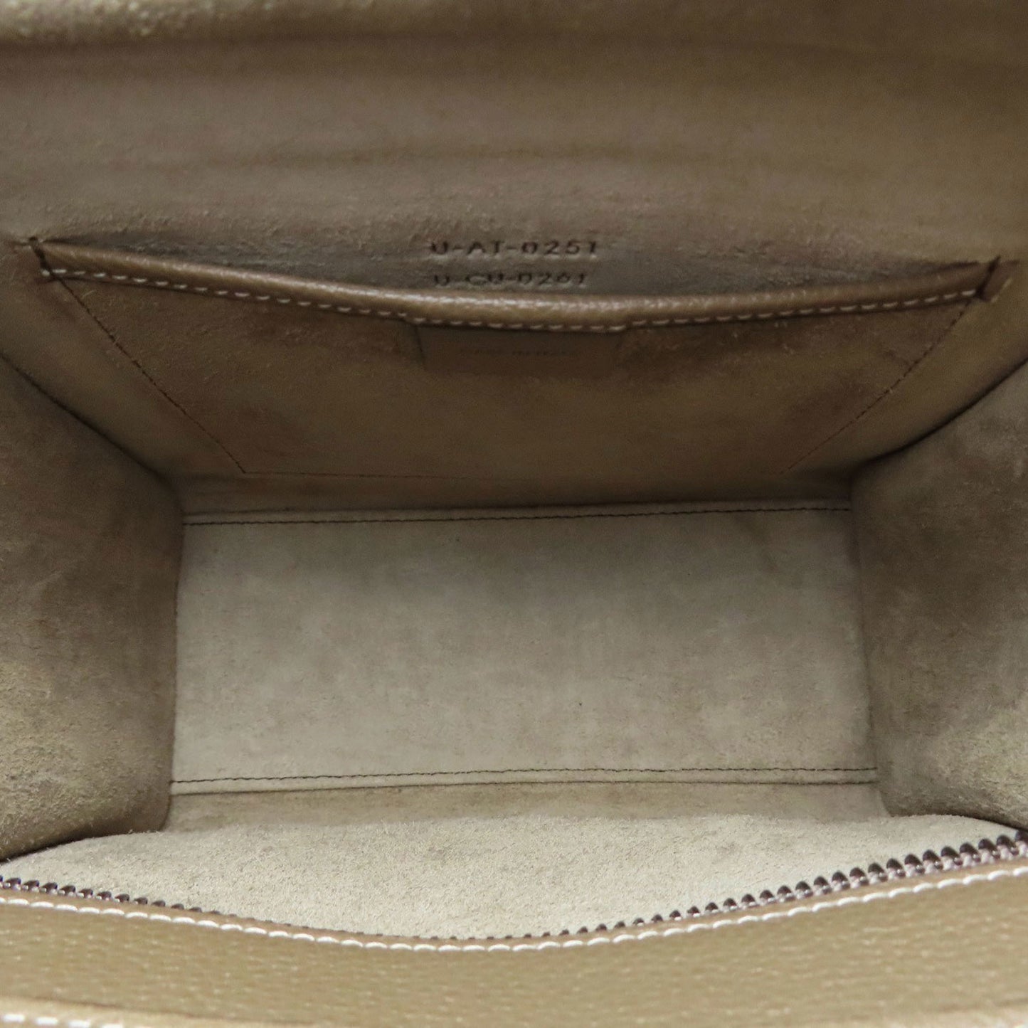 Celine Luggage Nano 2-Way Handbag In Calfskin