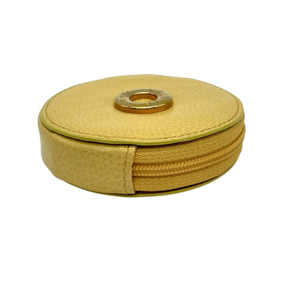 Celine Round Circle Logo Wallet/Coin Case