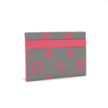 Louis Vuitton Monogram Business Card Holder/Card Case Porte Carte Double Green M15032