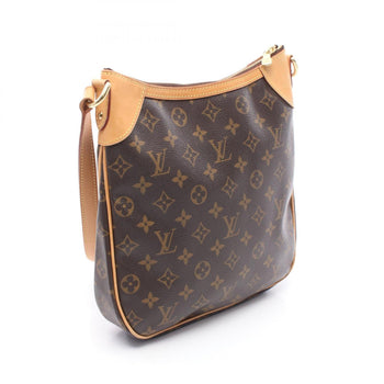 Louis Vuitton Odeon Pm Shoulder Bag In Coated Canvas And Leather With Monogram Design