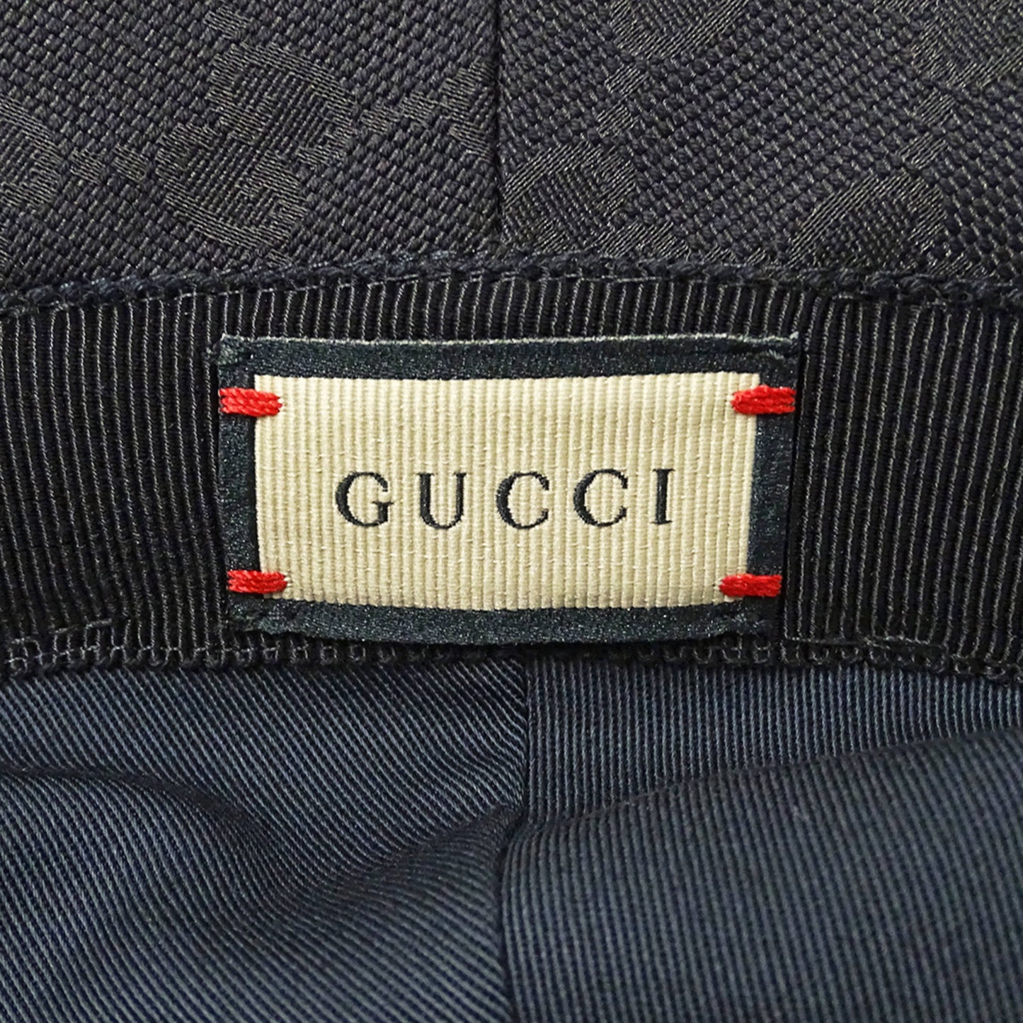 Gucci Petit Marmont Bucket Hat In Gg Canvas (Black