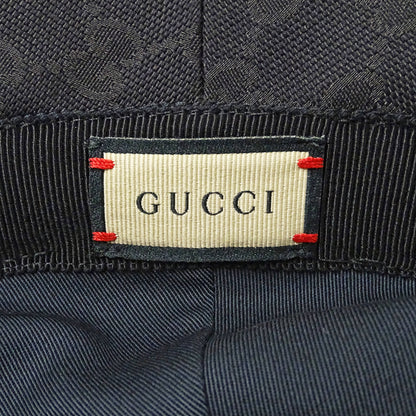 Gucci Petit Marmont Bucket Hat In Gg Canvas (Black