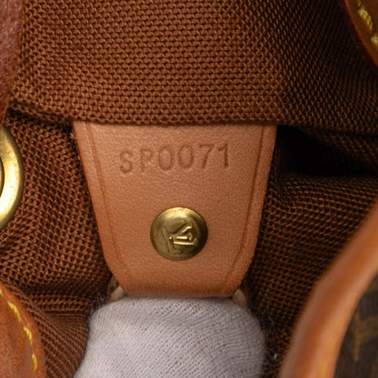 Louis Vuitton Monogram Montsouris Mm Backpack M51136 Brown Leather