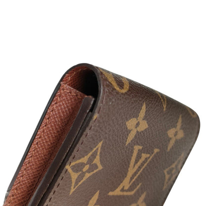 Louis Vuitton Envelope Carte De Visite Monogram Business Card Case M62920 Brown