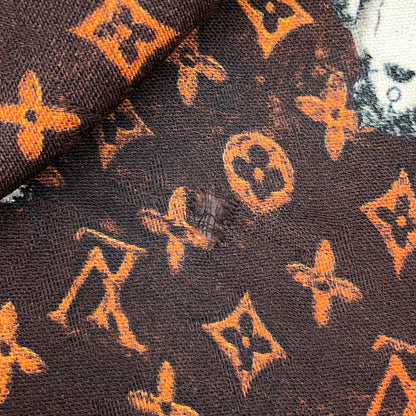 Louis Vuitton Stole Monogram Etoile Catgram Large Wool Silk Mp2265 Louis Vuitton Scarf Cat