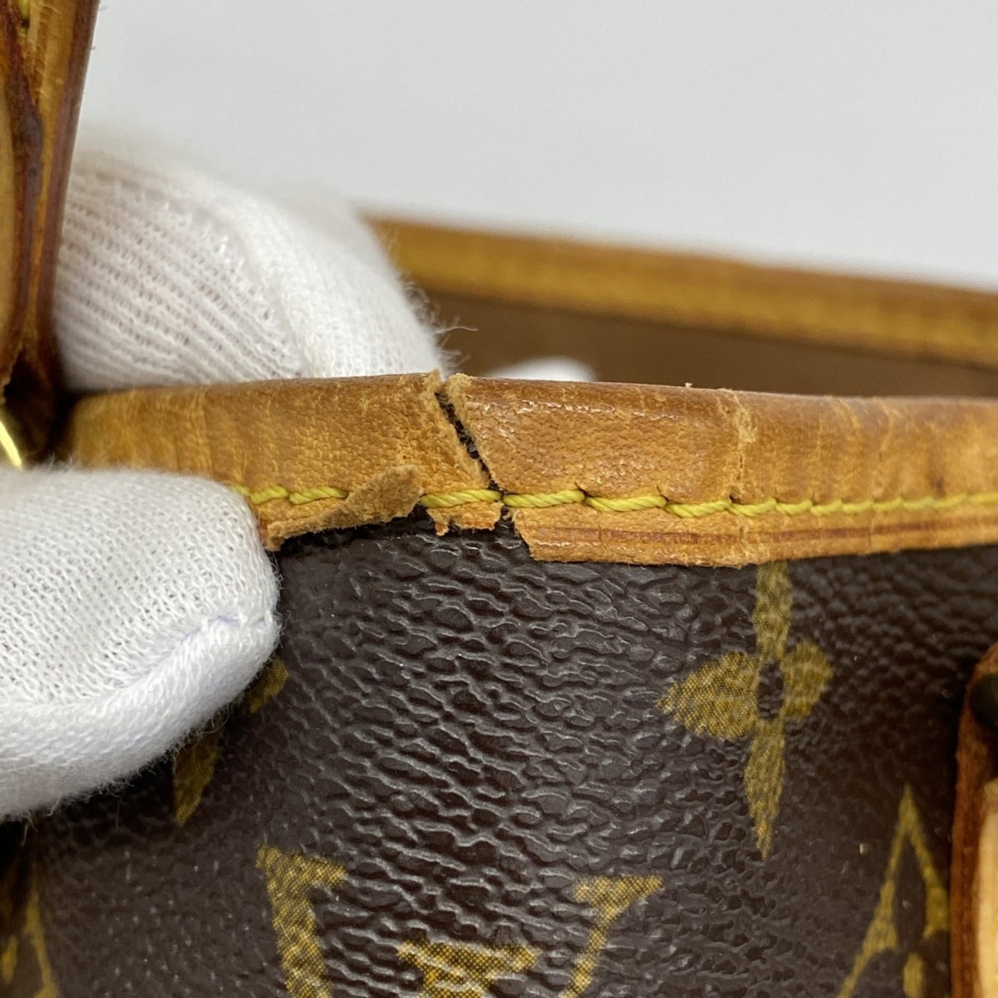 Louis Vuitton Monogram Batignolles Tote Bag M51156 Brown