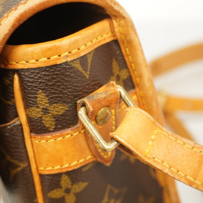 Louis Vuitton Monogram Sologne Shoulder Bag M42250 Brown
