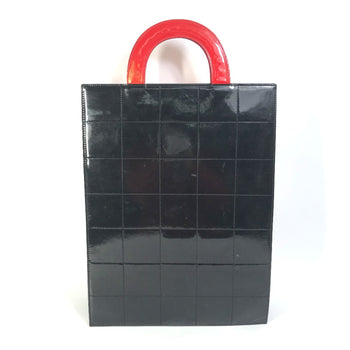 Chanel Chocolate Bar Vertical Tote Bag Bag Hand Bag Red
