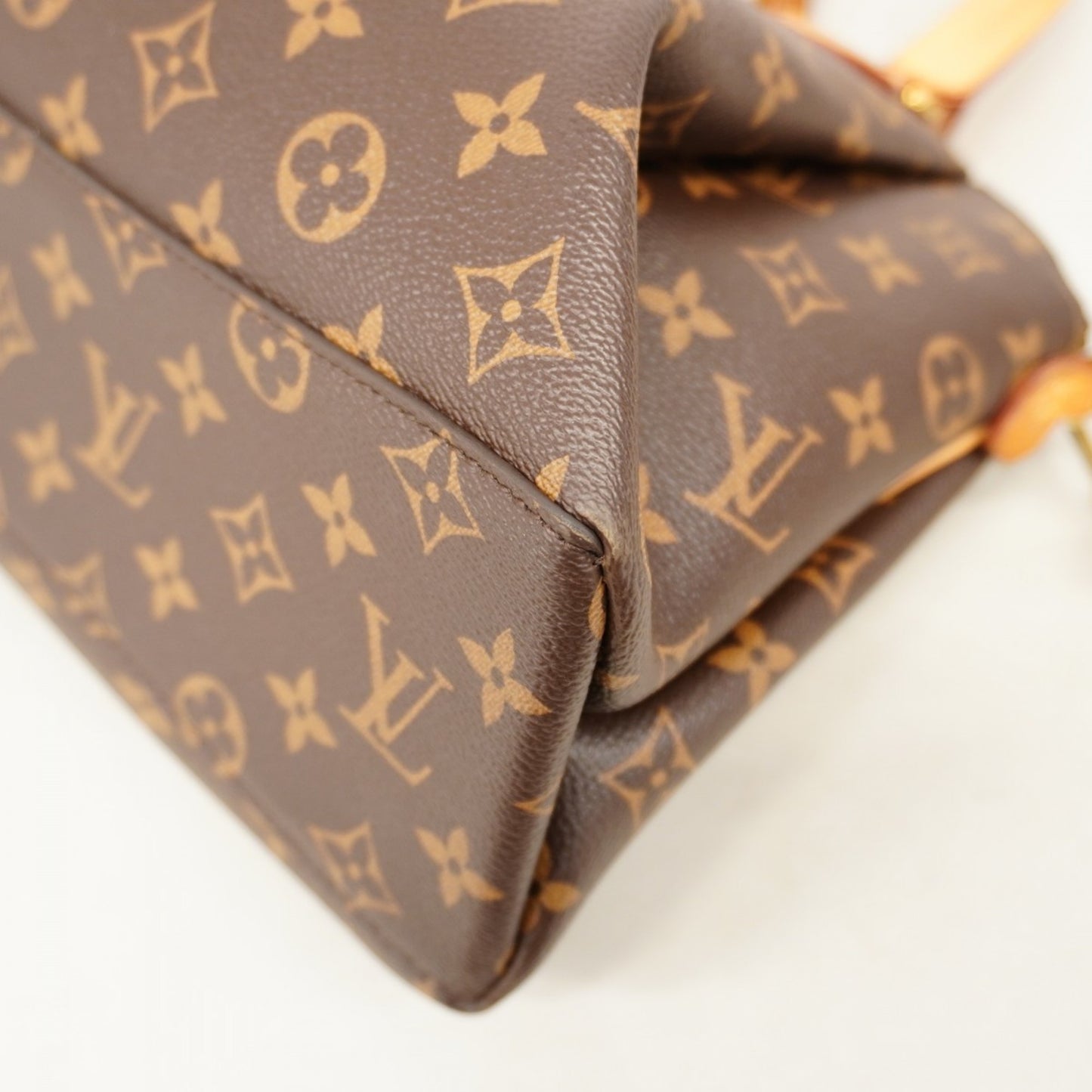 Louis Vuitton Monogram Riboule Pm Handbag M44543 Brown 2-Way Bag