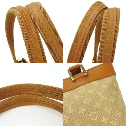 Louis Vuitton Tote Bag Lucille Pm M92684 Monogram Beige Canvas Leather