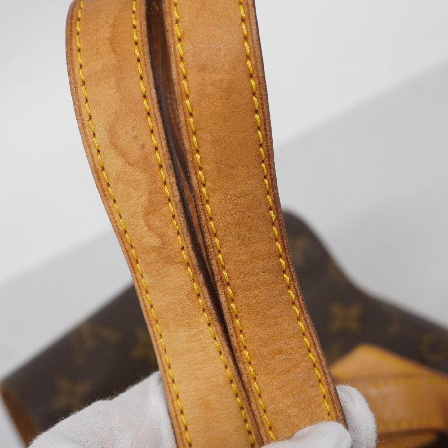 Louis Vuitton Monogram Montsouris Mm Backpack M51136 Brown