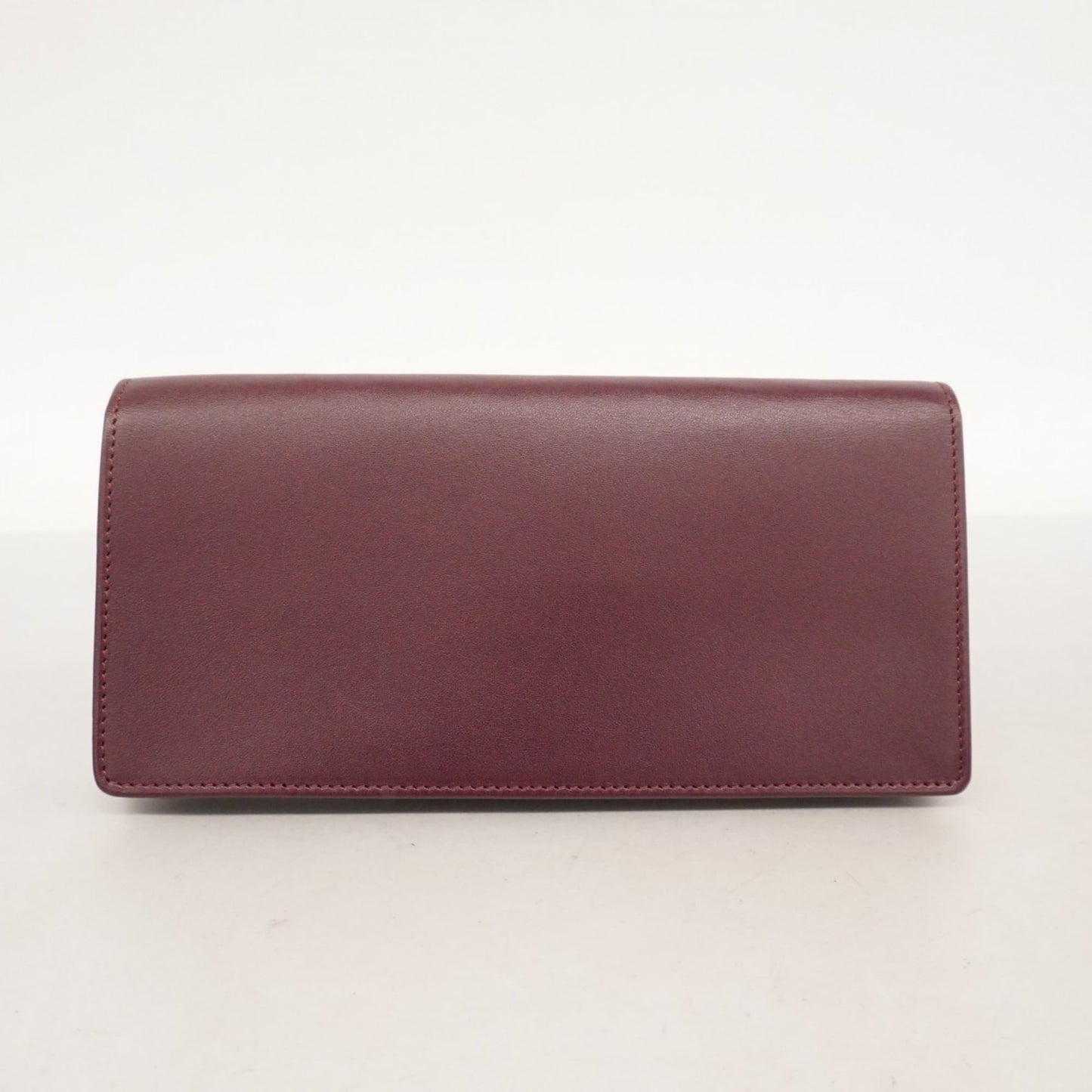Leather Cartier Long Wallet (Bi-Fold)