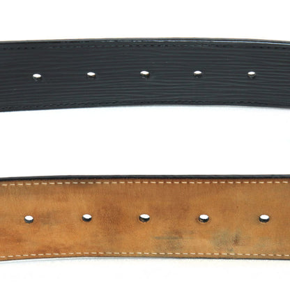 Louis Vuitton Louis Vuitton Centur Lv Initial Belt Epi Electric Black M9830