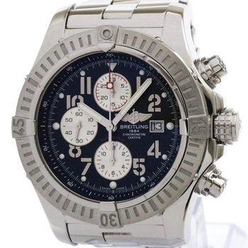 Breitling Super Avenger Chronograph Automatic Watch A13370 Polished